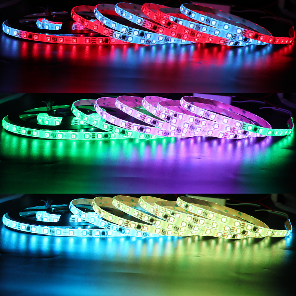 DC24V 300LEDs Waterproof Addressable WS2811 Color Chasing RGB LED Strip Lights DC24V 300LEDs Waterproof Addressable WS2811 Color Chasing RGB LED Strip Lights